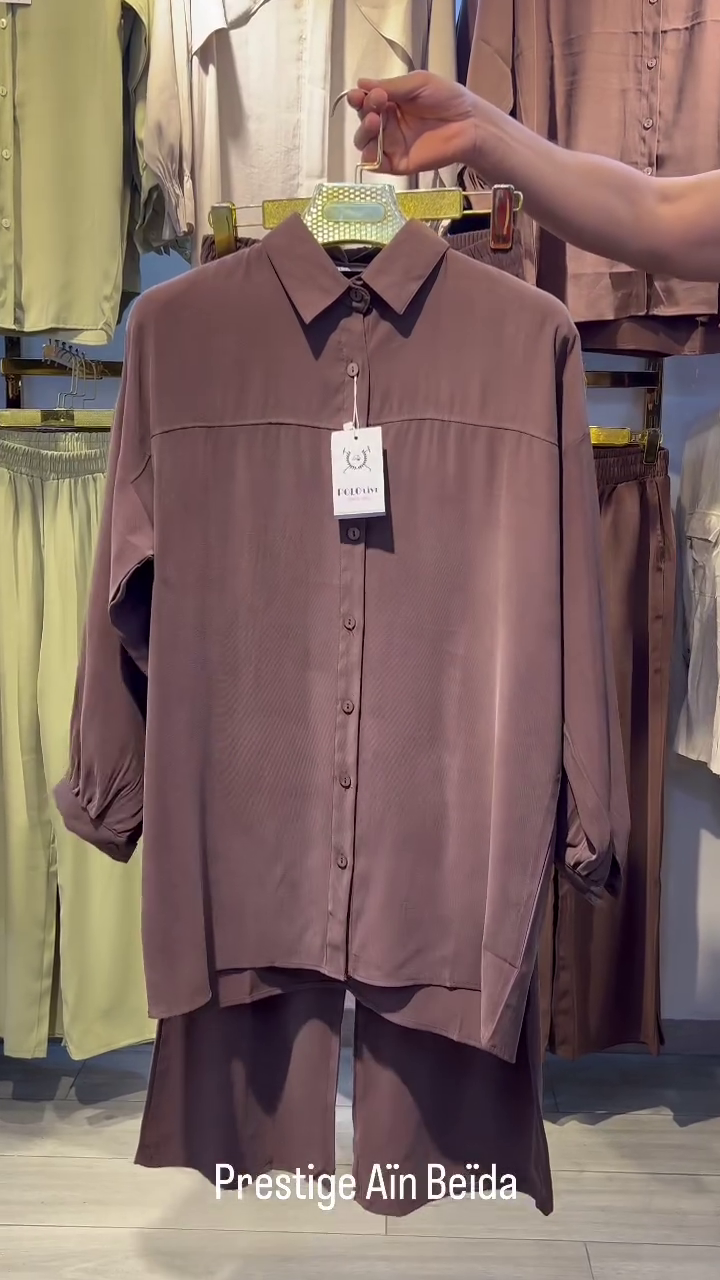 Ensemble 2 Pièces Élégance Fluide – Taille Standard