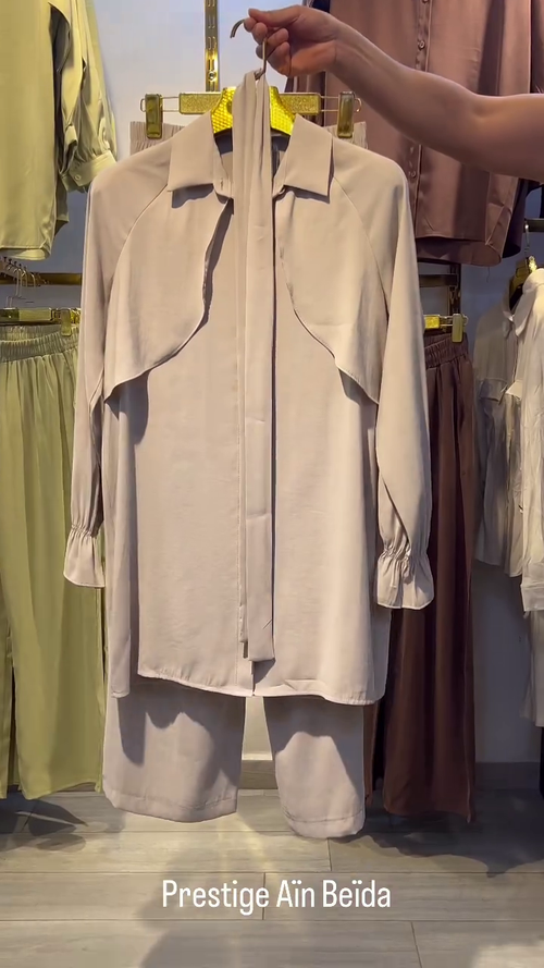 Ensemble 2 Pièces Élégance Fluide – Taille Standard